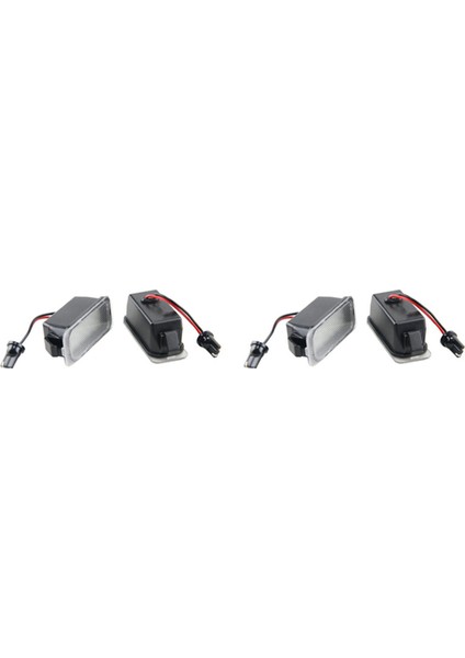 Focus Iı Fıesta Vıı Mondeo Iv Kuga 2008-2019 Için 4x LED Numarası Plaka Işığı (Yurt Dışından)