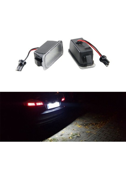 Focus Iı Fıesta Vıı Mondeo Iv Kuga 2008-2019 Için 4x LED Numarası Plaka Işığı (Yurt Dışından) fırsatları