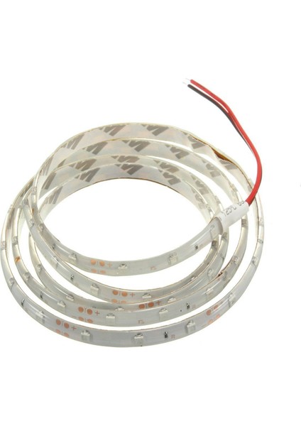 Adet 1m 60-3528 Smd Su Geçirmez LED Işık Şeridi DC12V (Kırmızı) (Yurt Dışından)