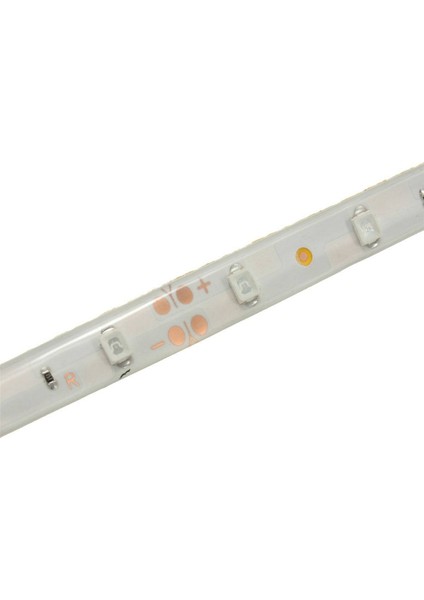 Adet 1m 60-3528 Smd Su Geçirmez LED Işık Şeridi DC12V (Kırmızı) (Yurt Dışından)