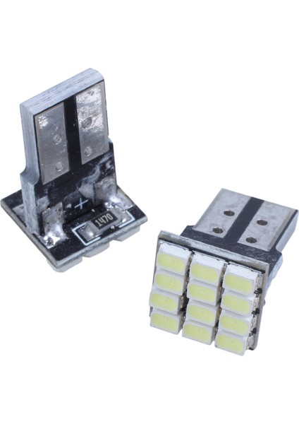 12X T10 W5W Beyaz Canbus 1206 12-Smd LED 12V Ampul Lamba (Yurt Dışından)