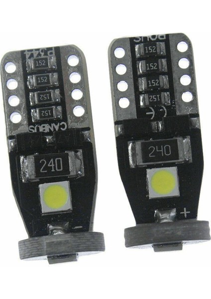 2016-19 Jdm Için Led'li 2x Duman Renkli Lens Yan Işaret Lambası Işığı (Yurt Dışından)