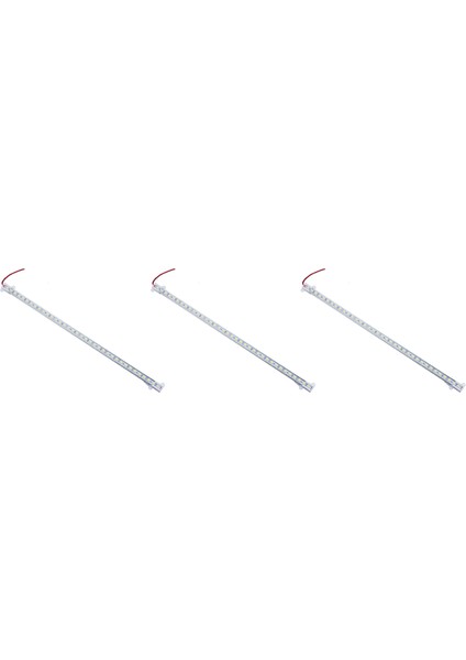 3 Adet 50CM 5050 Smd 36 LED Gün Beyaz Alüminyum Sert Şerit Bar Işık Lambası (Yurt Dışından)
