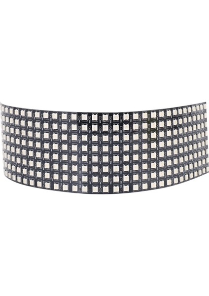 2x LED Panel, WS2812B Rgb 832 Piksel Dijital Esnek Nokta Bireysel Adreslenebilir LED Ekran (Yurt Dışından)