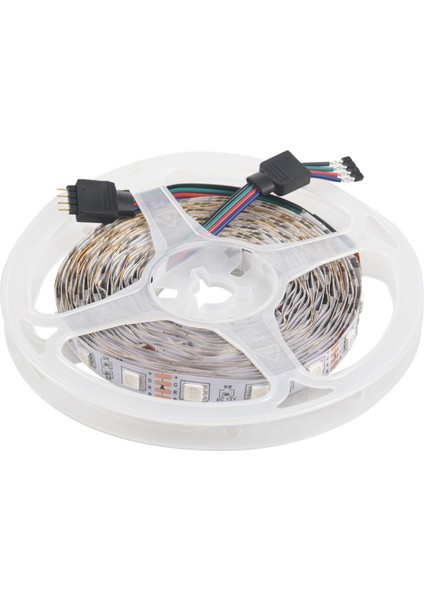 3x Rgb 300 5050 LED Esnek Işık Şeridi Su Geçirmez Olmayan DC12V 5m (Yurt Dışından)