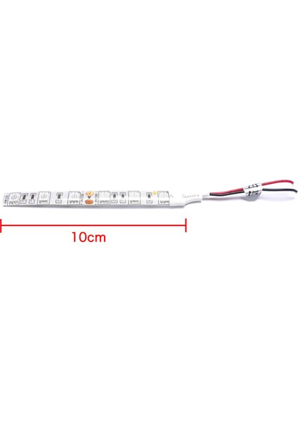 4X,10CM Su Geçirmez Mavi 5050 LED Şerit Işıklar Dc 12V Karavan Tekne Araba (Yurt Dışından)