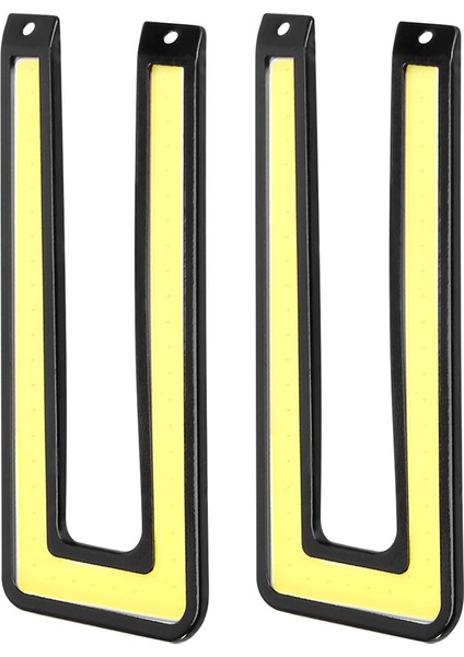 2 Adet Beyaz Cob Drl LED Gündüz Farı Evrensel Araba Sürüş Sis Lambası Arabalar Için Araba Aksesuarları (Yurt Dışından) fırsatları