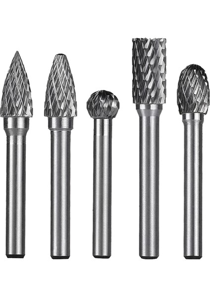 6-10MM 1/4 Inç Aşındırıcı Takım Freze Kesim Karbür Seti Oyma Aracı Kalıp Öğütücü-Şaft Seti (Yurt Dışından)