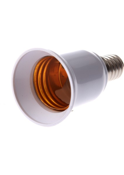 E14-E27 LED Işık Lamba Vidalı Ampul Soket Adaptör Dönüştürücü (Yurt Dışından)