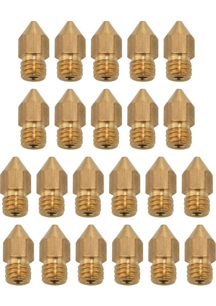 44 Adet 3D Yazıcı Nozulları, Mk8 Ekstruder Nozulu 0.2mm, 0.3mm, 0.4mm, 0.5mm, 0.6mm, 0.8mm, 1.0mm Ekstruder Baskı Kafası (Yurt Dışından) fiyatları