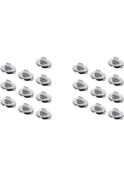 Twist Lock Sağduyu Bağlantı Elemanı, Tekneler, Yelkenliler, Karavanlar, Botlar ve Karavanlar Için Metal Dönüş Düğmeleri (20PC) (Yurt Dışından)
