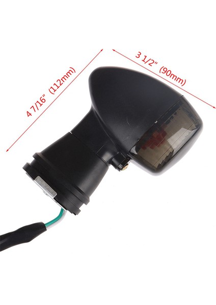2x Motosiklet Dönüş Sinyali Işık Yan Göstergesi ZX600 Ninja -6r ZX9R ZXR400 Kle 250/400/500 ZX7R Sarı (Yurt Dışından) fırsatları