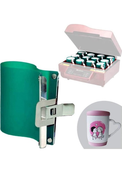 Süblimasyon Kupalar Için 12 Adet Silikon Kupa Sarma Fırında Süblimasyon Için 11 Oz Kupa Sarma 3D Silikon Kupa Sarma Süblimasyon (Yurt Dışından) fırsatları