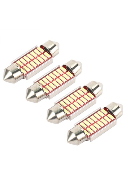 36MM C5W C10W 4014 16SMD Festoon Ampuller Plaka Işıkları Iç Lamba Tavan Lambası Harita Işığı Kapı Işık Bagaj Lambası (Yurt Dışından)