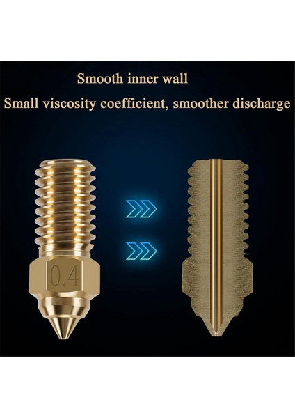 Elegoo Neptune 4 Serisi Için 10 Adet Nozullar Kiti, 3D Yazıcı Parçaları Pirinç Elegoo Neptune 4, 4 Pro Için 0.4mm Nozullar Kiti (Yurt Dışından) modelleri