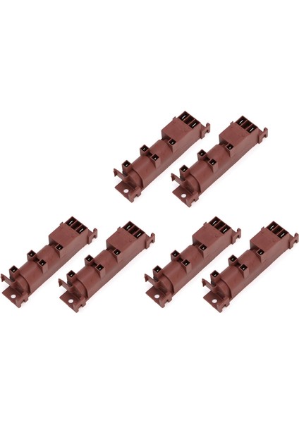 6 Adet 220V Gaz Sobası Ac Darbe Ateşleyici 4 Terminalli Gaz Yakıtlı Su Isıtıcısı Parçaları Ocak Aralığı Için Kıvılcım Ateşleyici (Yurt Dışından)