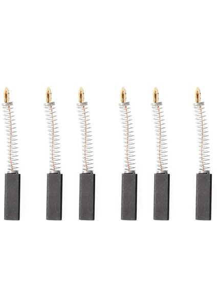 Karbon Fırça Kömür (3 Çift) 6 x 8 x 24 mm Elektrik Motoru (Yurt Dışından)