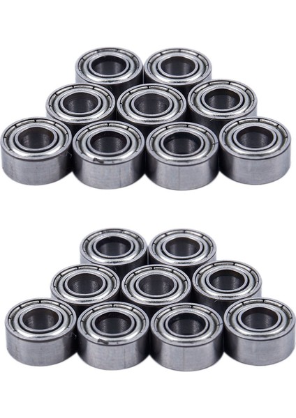 684ZZ Rulman 4X9X4 mm Abec-5 (20PCS) Minyatür 684 Z Zz Bilyalı Rulmanlar 684-2Z (Yurt Dışından)