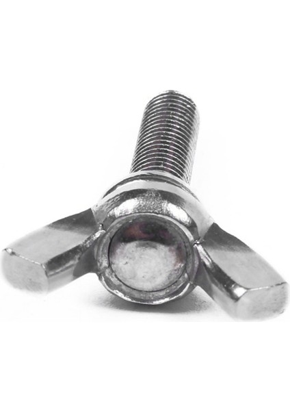 10 Adet M5 Kelebek Kanat El Vidaları Cıvata 304 Paslanmaz Çelik Bağlantı Elemanı Çeşitleri Seti, Tam Dişli (M5X40MM) (Yurt Dışından)