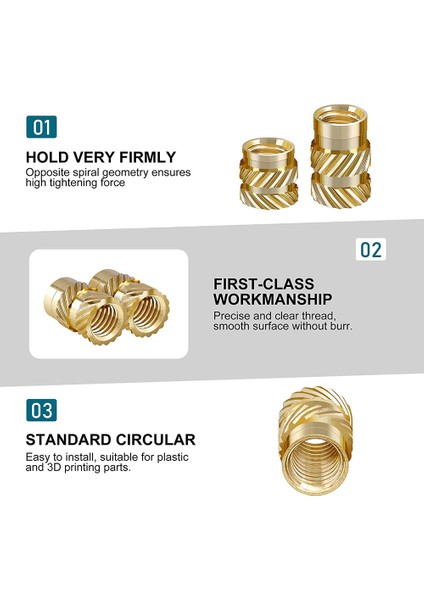 350 Adet Dişli Ekler Dişi Konu Metrik Tırtıllı Somun Çeşitler Kiti Pirinç Isı Seti Ekleme (Yurt Dışından) indirimleri