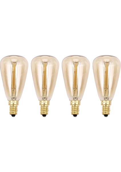 4x Vintage Ampuller E14 220V ST48 Akkor Ampuller 25W 40W 60W Filament Retro Işık Sarkıt Için (Yurt Dışından)
