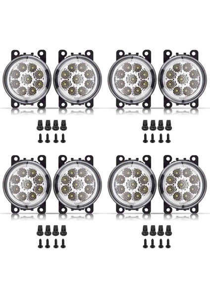 Explorer Transit Focus Için 8pcs Araba Sis Lambaları Aydınlatma -V Için (Yurt Dışından)