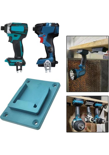 10 Adet Depolama Raf Tutucu Kılıf ve Takım Tutucu Dock Makita Bosch 18V Sabitleme Cihazları Için Montaj (Yurt Dışından) fiyatları