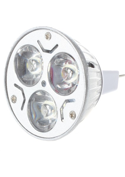 MR16 Gu5.3 12V Soğuk Beyaz Ampul 3X1W (Yurt Dışından)