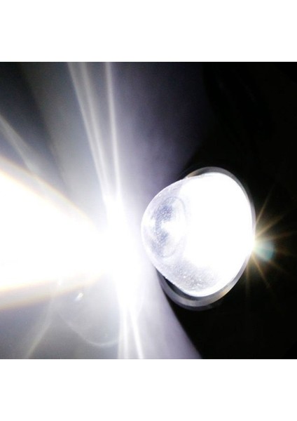 2X12V Beyaz Balık Gözü Drl LED Sis Farı Gündüz Çalışan Işık LED Ampul (Yurt Dışından)