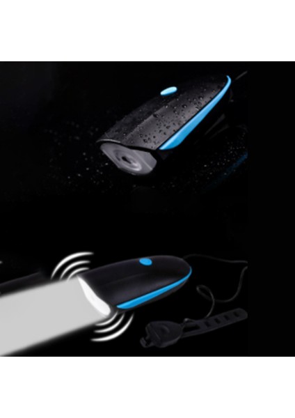 Dağ Bisikleti Bisiklet Ön Işık USB Şarjı Korna Aydınlatmalı Gece Sürüşü Bisiklet Sürüş Ekipmanları Yeşil (Yurt Dışından) modelleri