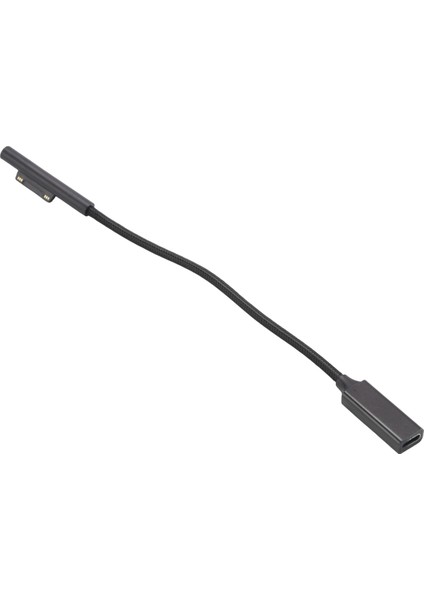 Yüzey Pro7 Go2 Pro6 5/4/3 Yüzey Dizüstü Kitap Için Usb-C Şarj Kablosuna Yüzey Bağlantısı Için Naylon Örgülü (Yurt Dışından)