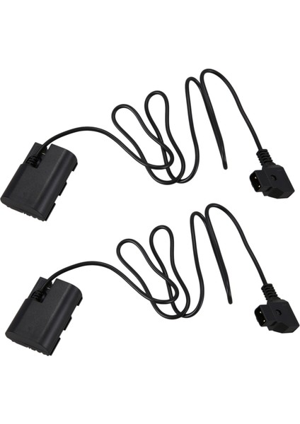 5d Ii/ıii/ıv 5dsr 6d Için Ters Polarite Korumalı Lp-E6 Tamamen Kod Çözülmüş Sahte Pil Adaptörüne 2x D-Tap (Yurt Dışından)