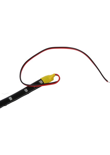 30CM 15SMD Araç Şeridi Işık Altında Neon Ayak Bölmesi Esnek Su Geçirmez - Sarı (Yurt Dışından)
