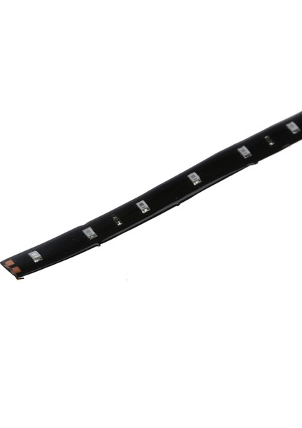 30CM 15SMD Araç Şeridi Işık Altında Neon Ayak Bölmesi Esnek Su Geçirmez - Sarı (Yurt Dışından)