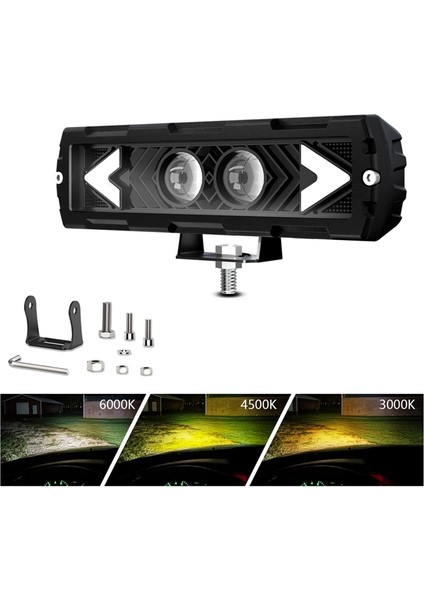 Inç LED Işık Çubuğu 120W LED Çubuk Offroad Çalışma Işığı Beyaz Sarı Sürüş Lambası Araba Kamyon Atv Suv Rv Motosiklet Için (Yurt Dışından)