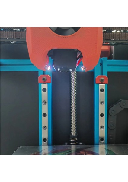 Voron Mini Sb Ekstruder Için Rgb WS2812 3535 Parlak Rgb LED ve 1m 26AWG Ptfe Tel ile Rgb Payetler (Yurt Dışından)