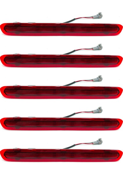 5x Dinamik Üçüncü 3rd Fren Lambası, Arka Kuyruk Lambası Stop Lambası 2015 2016 2017 2018 Kırmızı Kabuk (Yurt Dışından)