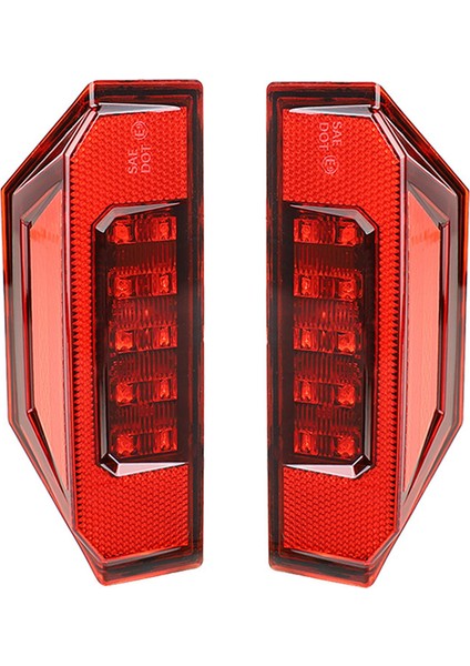 LED Kuyruk Işık Utv Arka Arka Lambası Fren Lambası Genel Crew 570 900 1000 Pro Xd Xp 2013-2019 Kırmızı (Yurt Dışından) fırsatları