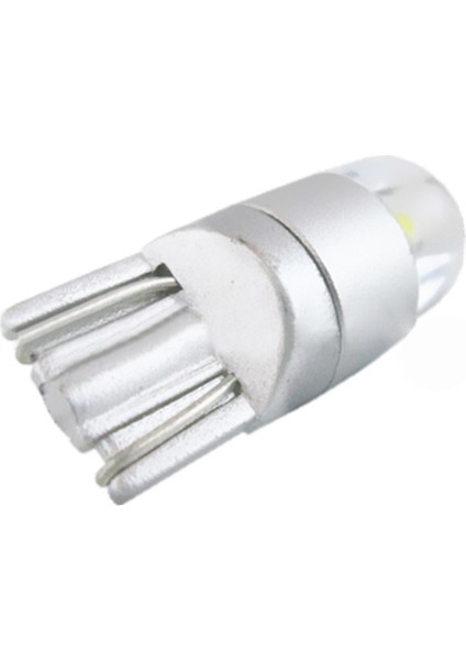 Adet W5W T10 2 Smd 3030 LED Ampuller Süper Parlak Beyaz Araba Dış Gündüz Farları Ampul 12 V Plaka Işığı Dönüş Işığı Sinyal Işığı Gövde Lambası (Yurt Dışından)