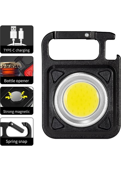 1 Paket Çok Fonksiyonlu Mini Cob Anahtarlık USB Şarj Acil Durum Işığı Manyetik ile Onarım Çalışması Için Açık Kamp (Yurt Dışından) fiyatları