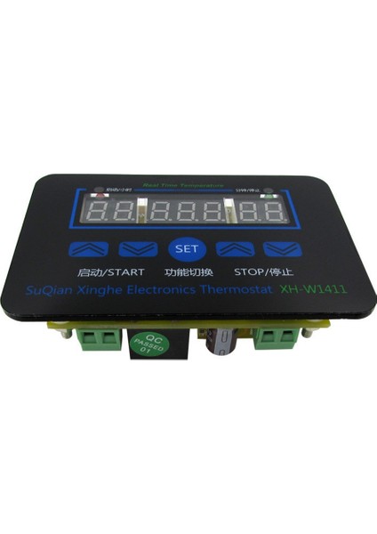 W1411 12 V 10A LED Dijital Sıcaklık Kontrol Cihazı Termostat Kontrol Değiştirme Sensörü Seralar Için Hayvancılık (Yurt Dışından)