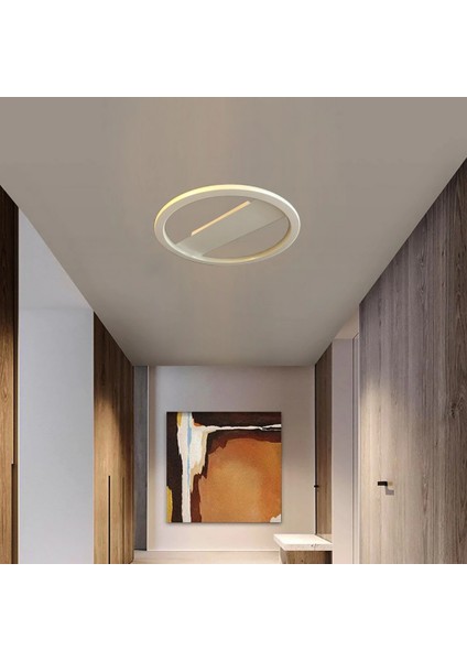 Plafonia Transparent 60CM Daire Tavan Tipi LED Avize modelleri