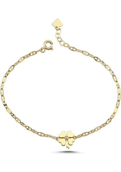 4 Yapraklı Yonca Bileklik