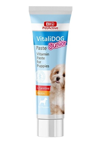 Bio Pet Active Vitalidog Paste Yavru Köpekler Için Vitamin Macun 100 ml