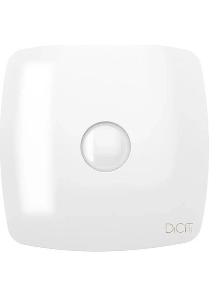 100 mm (10 Cm) Dekoratif Ön Panelli Banyo Fanı (Rıo Beyaz 4c)