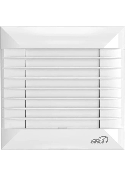 150 mm (15 Cm) Otomatik Panjurlu Banyo Fanı (Euro Beyaz 6A)