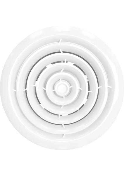 100 mm (10 Cm) Klapeli Yuvarlak Banyo Fanı (Rf Beyaz 4s)