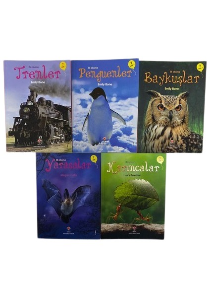 Popüler Bilim İlk Okuma Kitapları 5 Kitap Set
