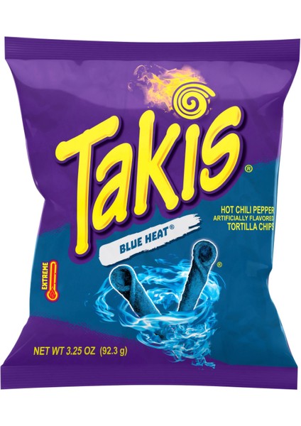 Raffaello Takis Blue Heat Hot Chili Pepper Tortilla Chips 92.3g