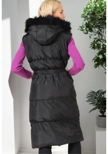 Z6744 Dewberry Bayan Yelek-Açık Siyah fiyatları